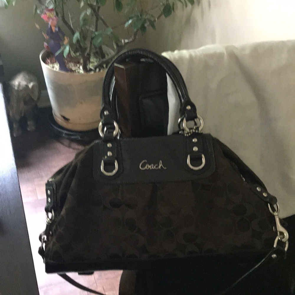Monogram Coach bag
